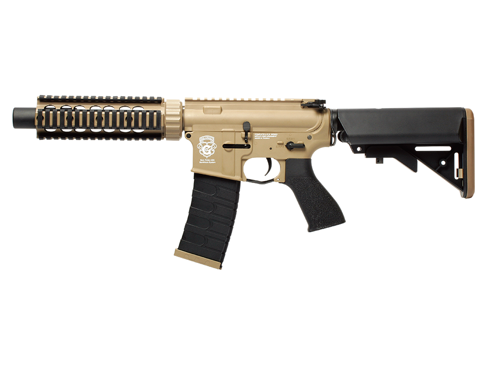 GR4 CQB-S MINI DST 是怪怪貿易專業設計的高性能空氣軟槍，適合各類型玩家使用，結合耐用性與可靠性，滿足您所有需求